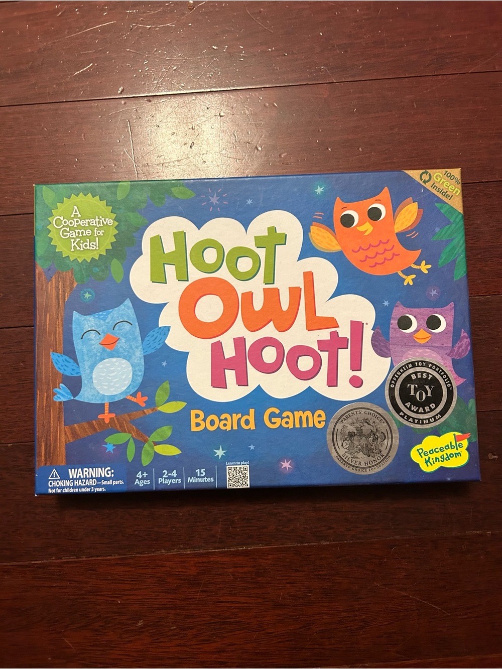 Hoot Owl Hoot! Board Game for Kids